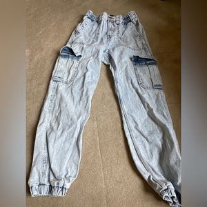 aeropostale jean high rise jogger pants with pockets